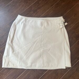 Ralph Laurent Cream Skirt 100% cotton